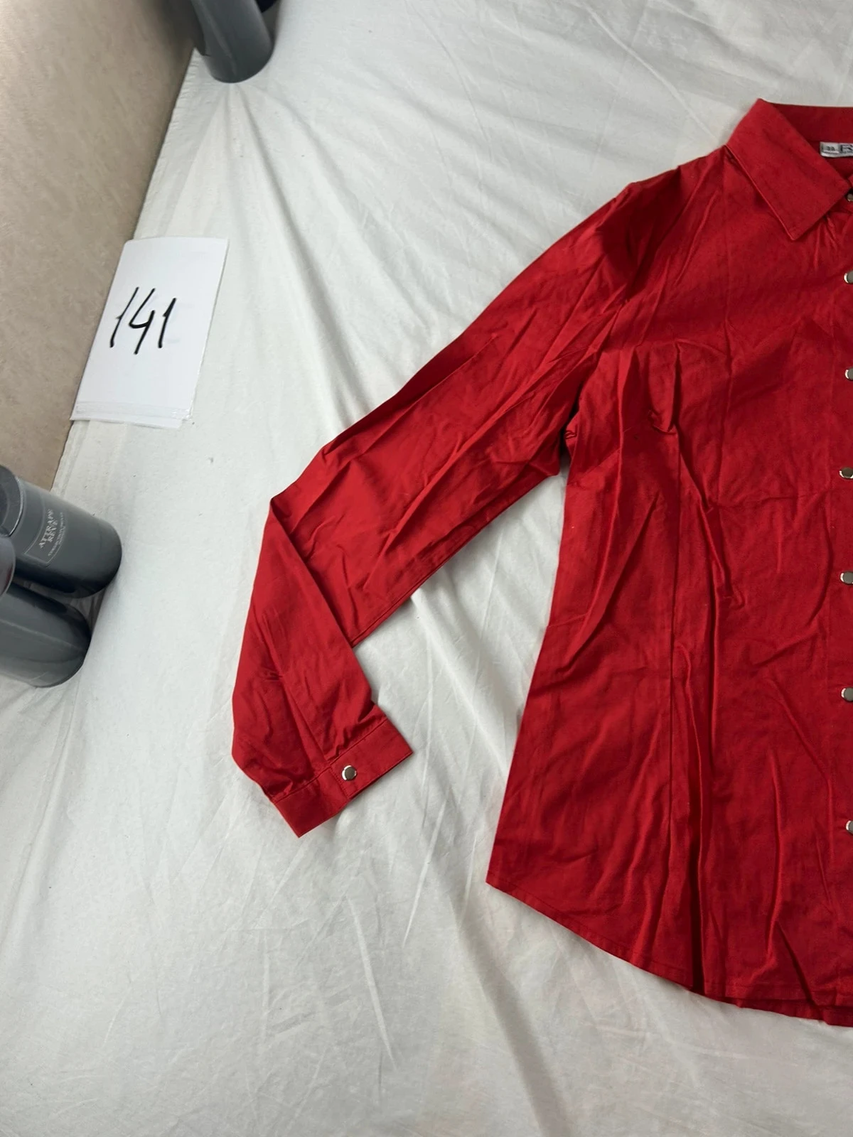 Chemise rouge vintage rh rene hazan – photo 5